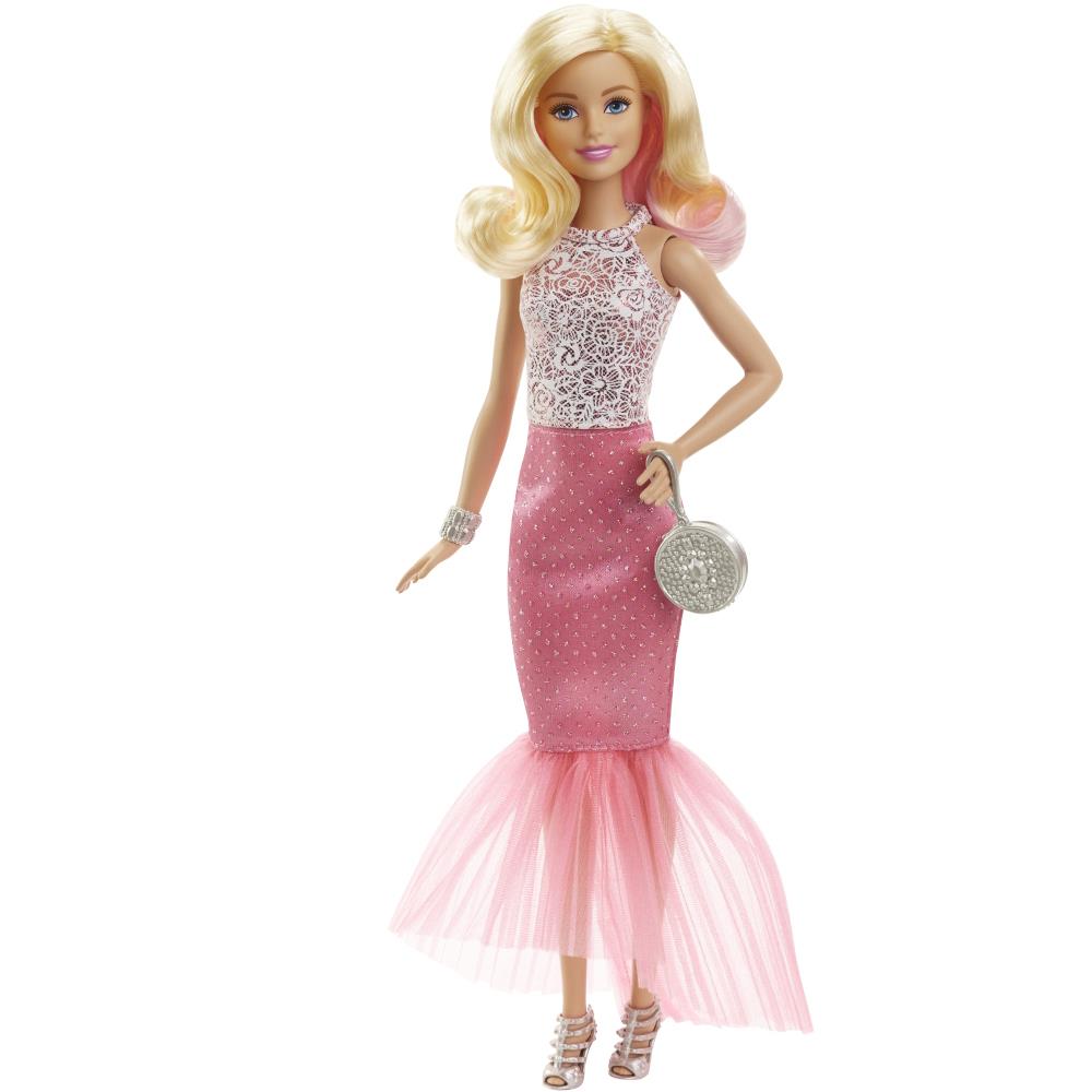 Barbie Büyüleyici Pembe Elbisesi DGY70