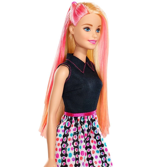 Barbie Renkli Saçlar Oyun Seti