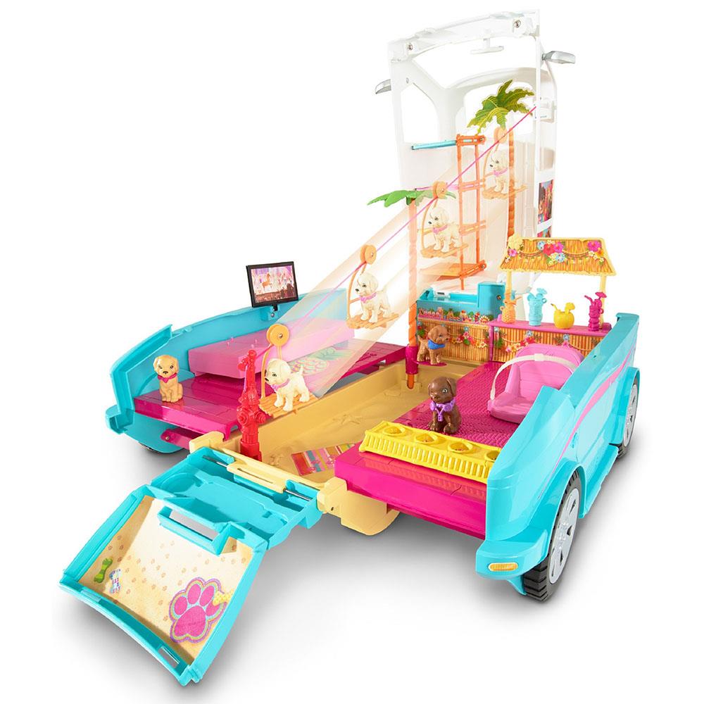 Barbie Köpekçikler Ada Macerası Karavanı DLY33