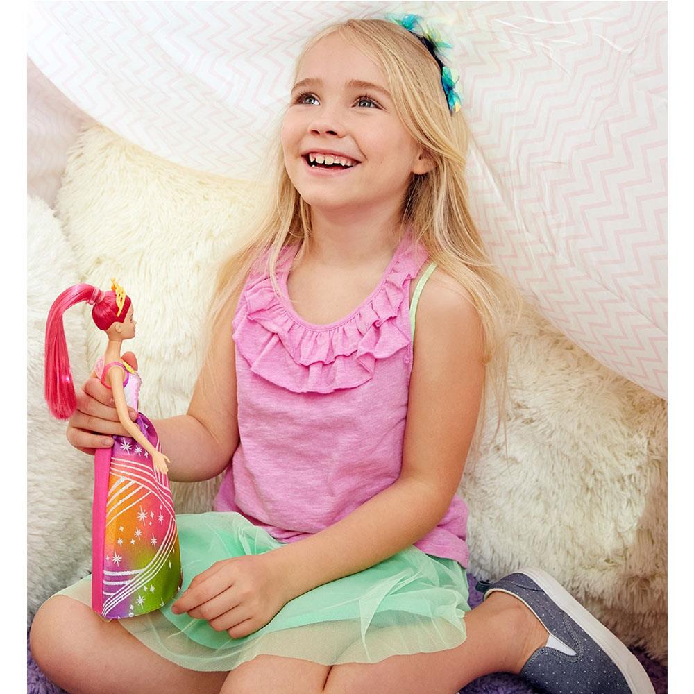 Barbie Gökkuşağı Krallığı Prensesi -Işıklı-