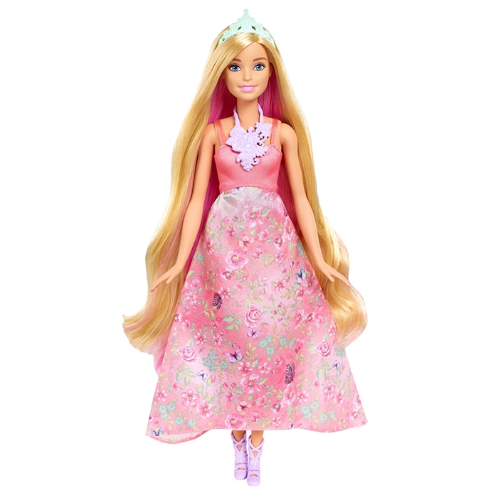 Barbie Dreamtopia Hayaller Ülkesi Renkli Saçlı Prenses Model Bebe