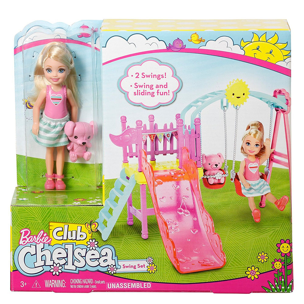 Barbie Chelsea ile Eğleniyoruz Park Oyun Seti
