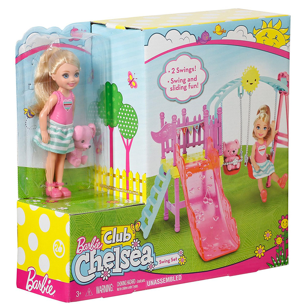 Barbie Chelsea ile Eğleniyoruz Park Oyun Seti