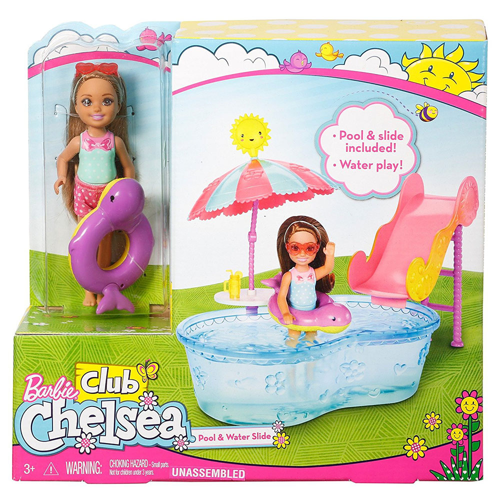 Barbie Chelsea ile Eğleniyoruz Havuz Oyun Seti