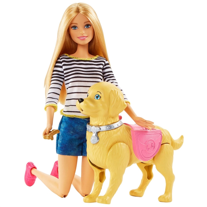 Barbie ve Tuvalet Eğitimindeki Köpeği Oyun Seti