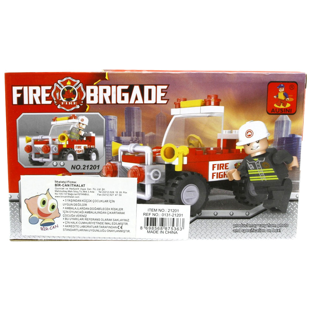 Ausini 58 Parça İtfaiye Seti 21201