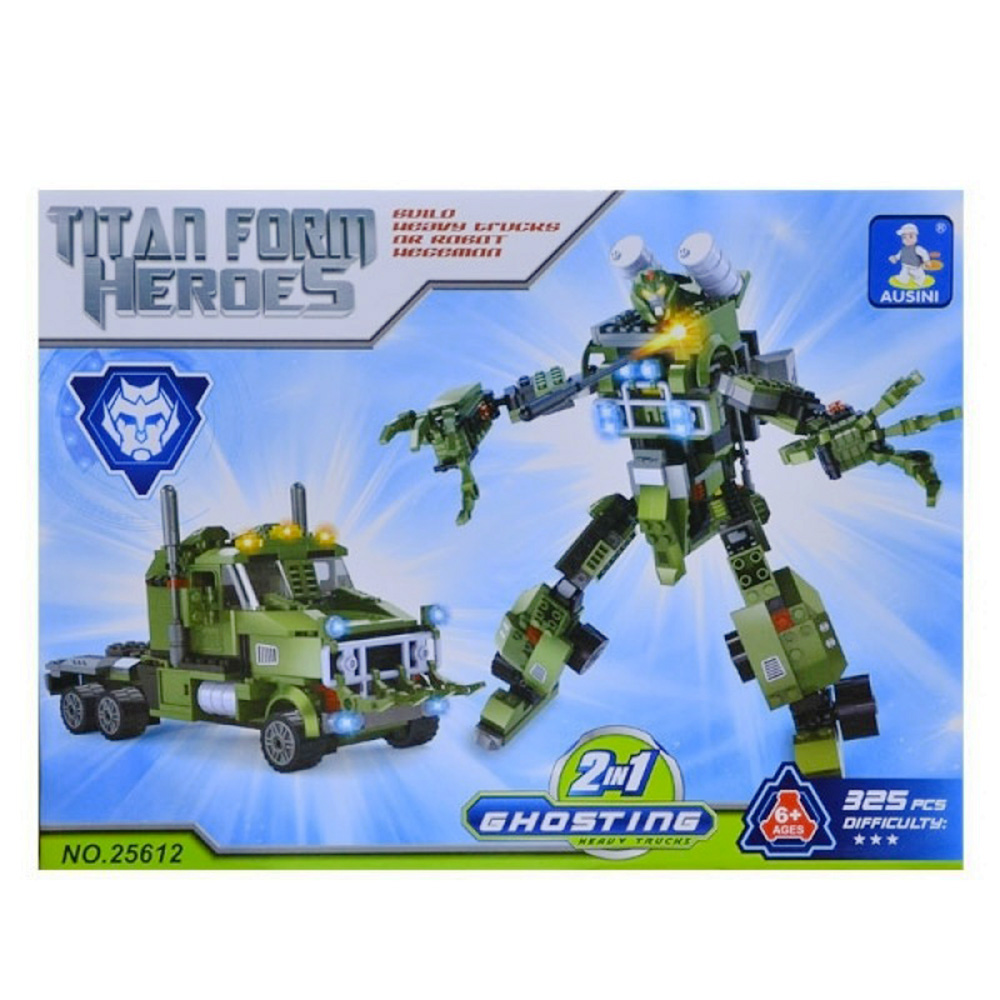 Ausini 325 Parça Kamyon Robot 25612
