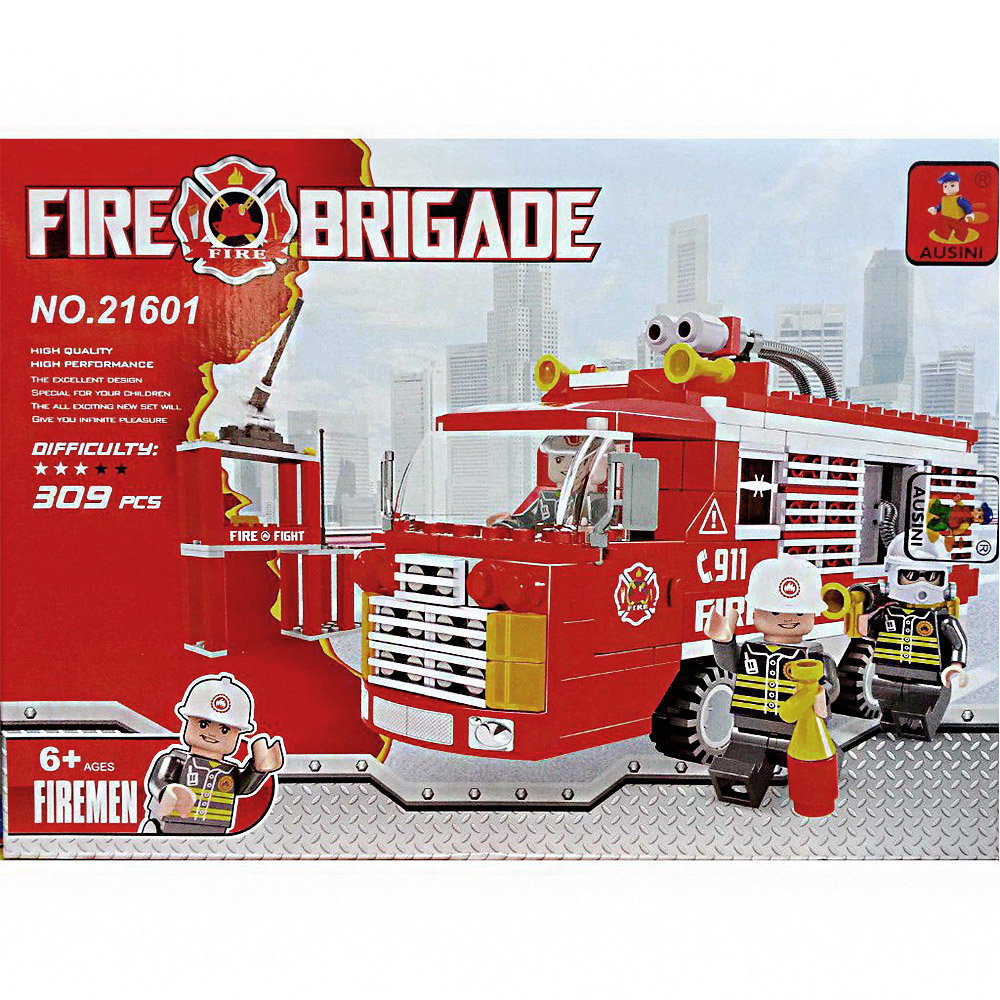 Ausini 309 Parça İtfaiye Seti 21601