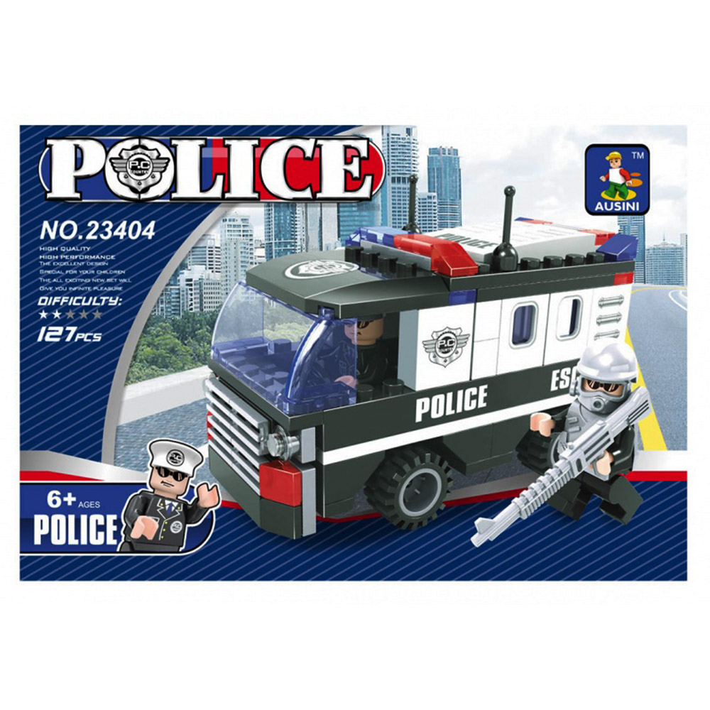 Ausini 127 Parça Polis Seti 23404