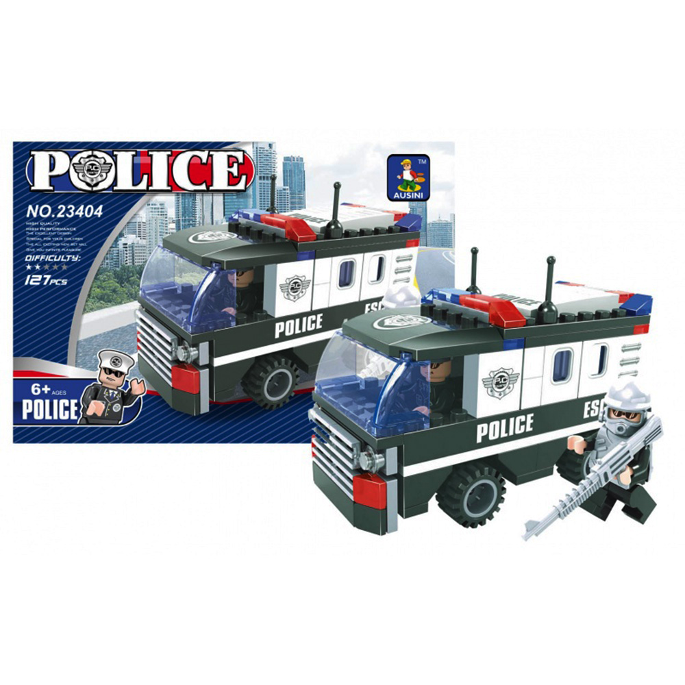 Ausini 127 Parça Polis Seti 23404