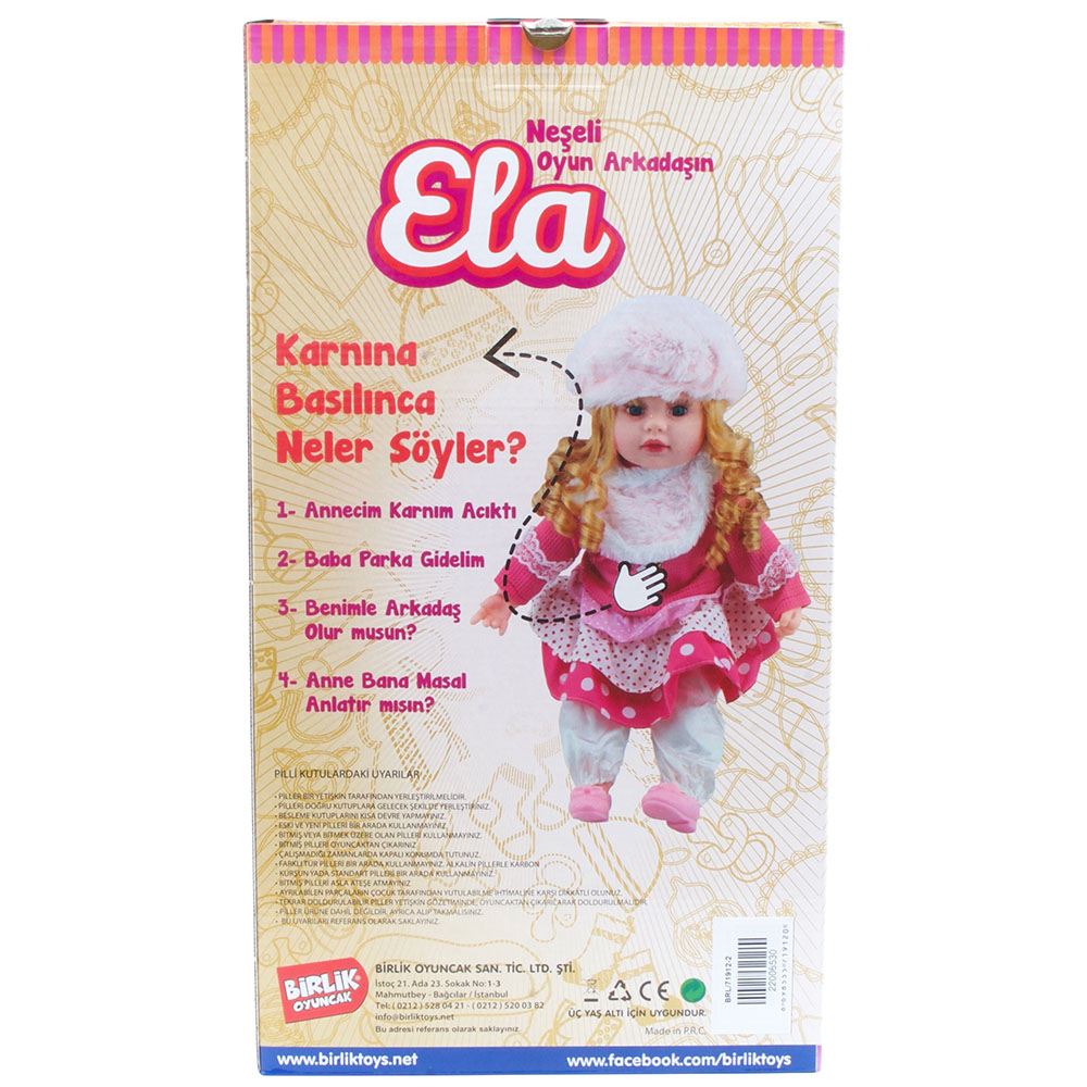 Neşeli Oyun Arkadaşım Ela Bebek Model 1