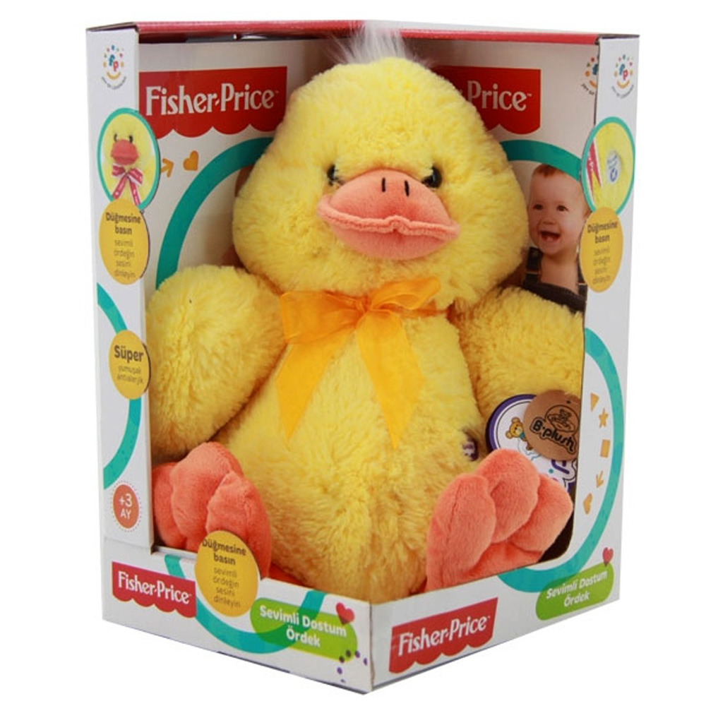 Fisher Price Oturan Ördek Peluş Oyuncak