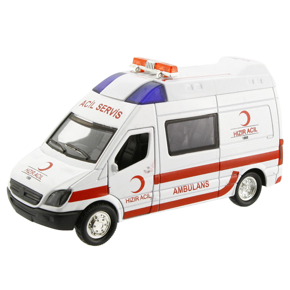 Işıklı Metal Çekbırak Ambulans