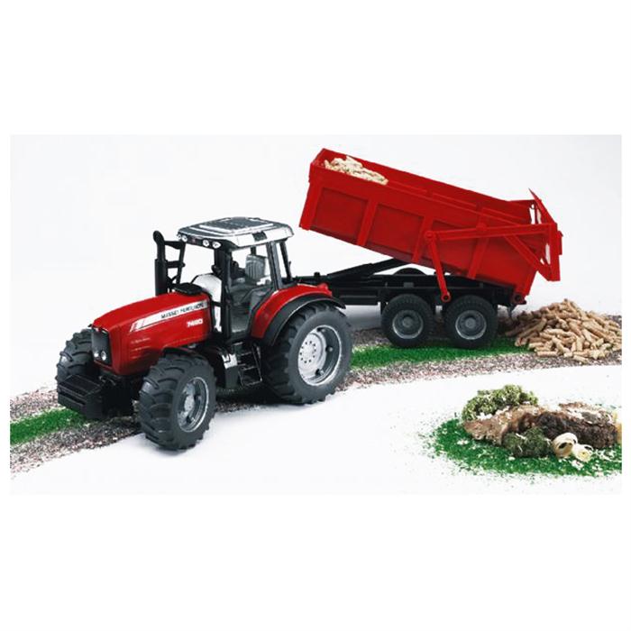 Bruder Massey Ferguson 7480 Traktör & Römork İş Makinası