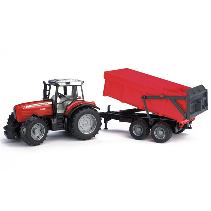 Bruder Massey Ferguson 7480 Traktör & Römork İş Makinası