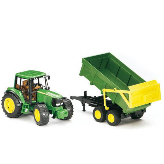 Bruder John Deere 6920 Römorklu Traktör İş Makinası