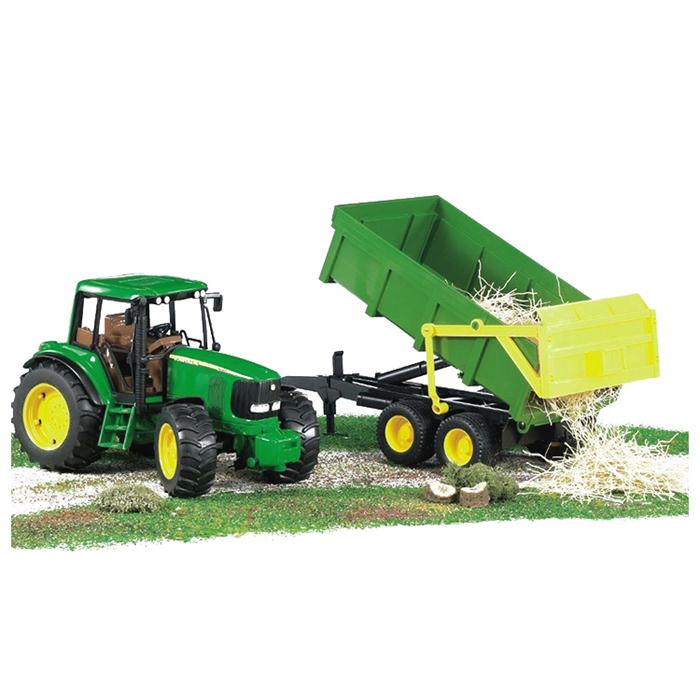 Bruder John Deere 6920 Römorklu Traktör İş Makinası