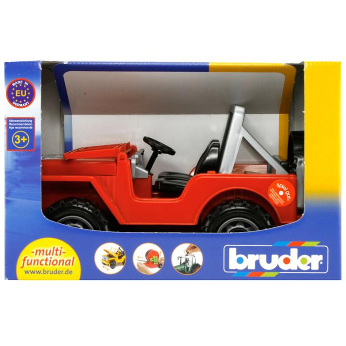 Bruder Jeep Kırmızı