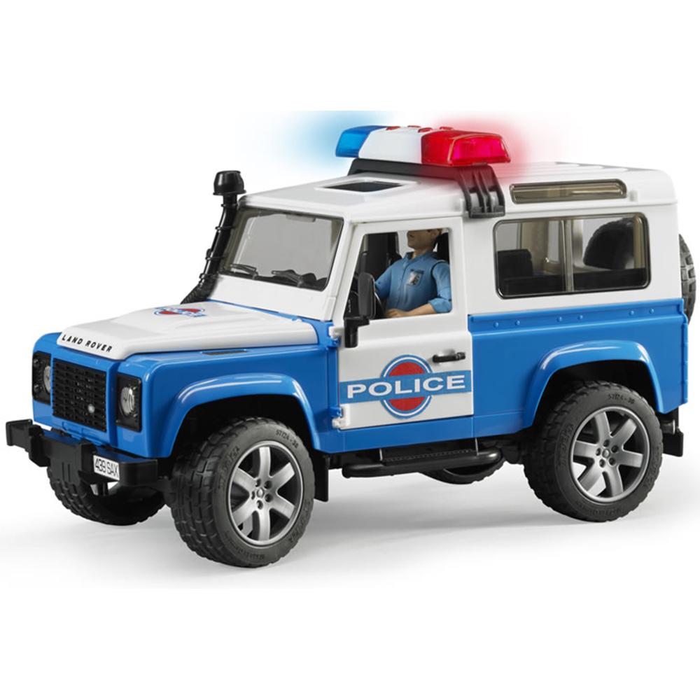 Bruder Land Rover Polis Aracı ve Memur