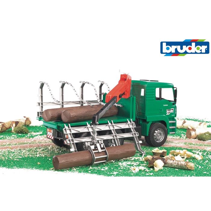 Bruder Man Kütük Taşıyıcı Kamyon