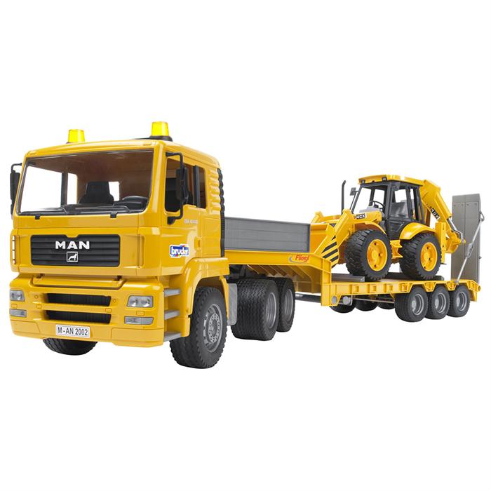 Bruder Man  Jcb 4cx Kepçeli Excavator İş Makinası