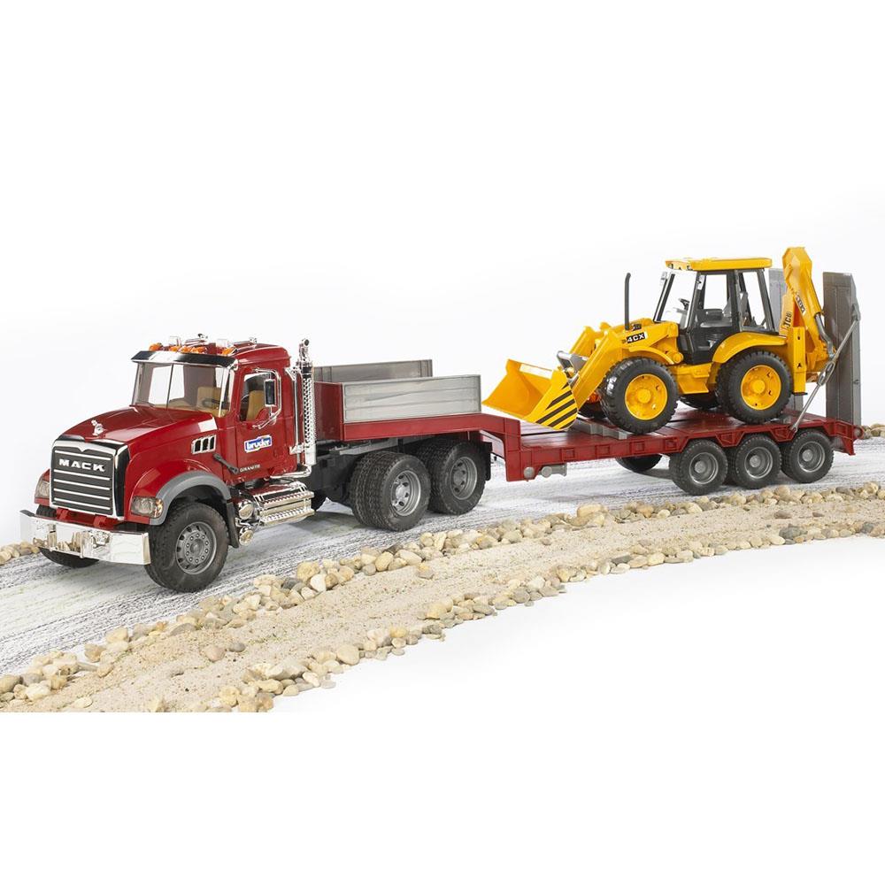 Bruder Mack Granite JCB Taşıyan Tır