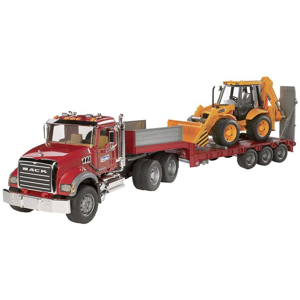 Bruder Mack Granite JCB Taşıyan Tır