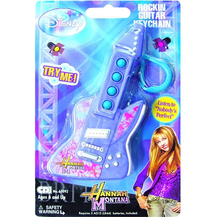 Hannah Montana Sesli Gitar Anahtarlık