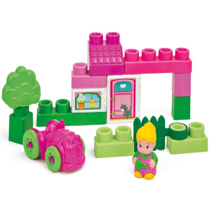 Clementoni Clemmy Plus Çiftlik Evi Soft Bloklar Oyun Seti 15 Parç