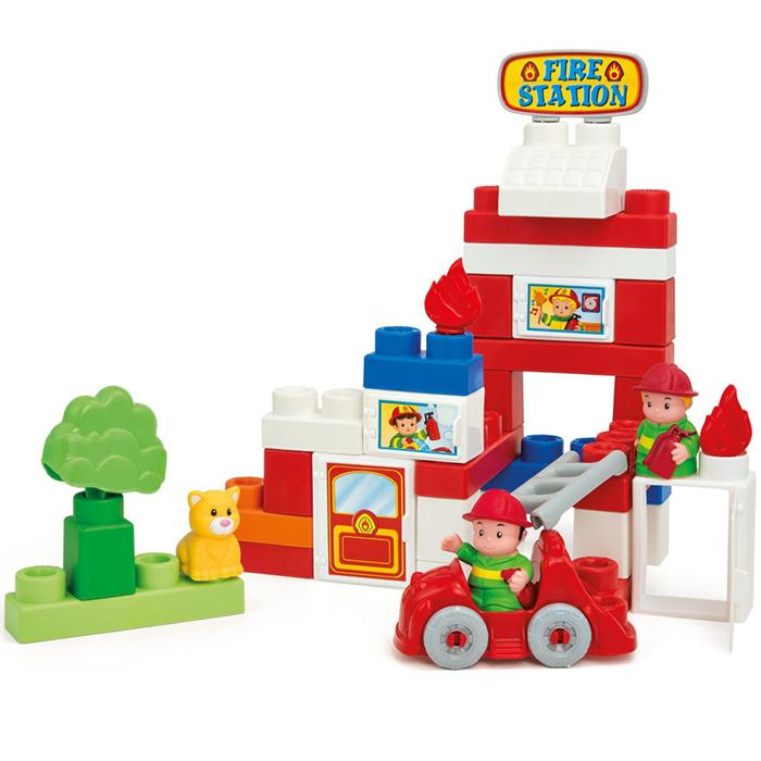 Clementoni Clemmy Plus Soft İtfaiye Oyun Seti 40 Parça