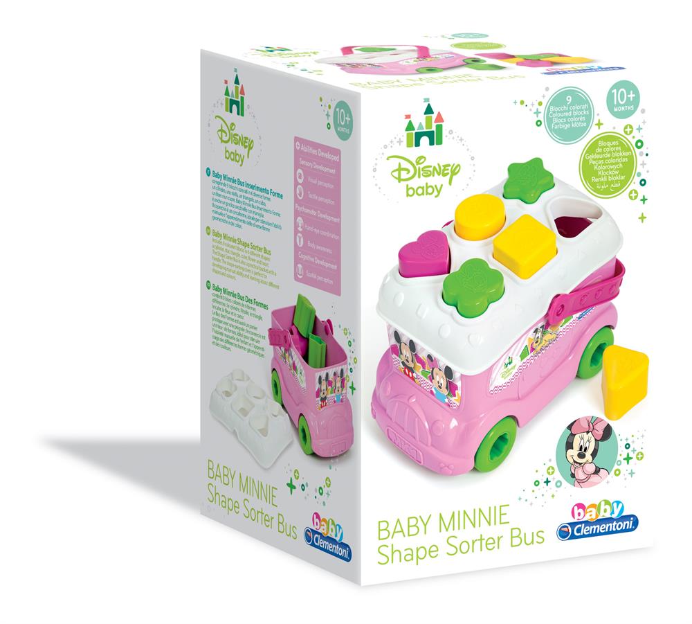 Clementoni Disney Baby Minnie Bultak Otobüs