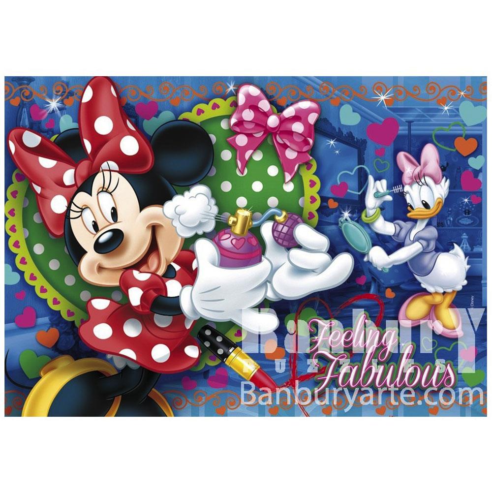 Clementoni 3D Çocuk Puzzle 104 Parça Minnie