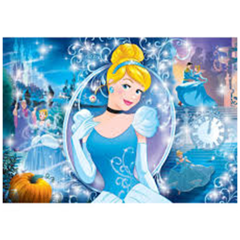 Clementoni Brilliant Cinderella 104 Parça Çocuk Puzzle