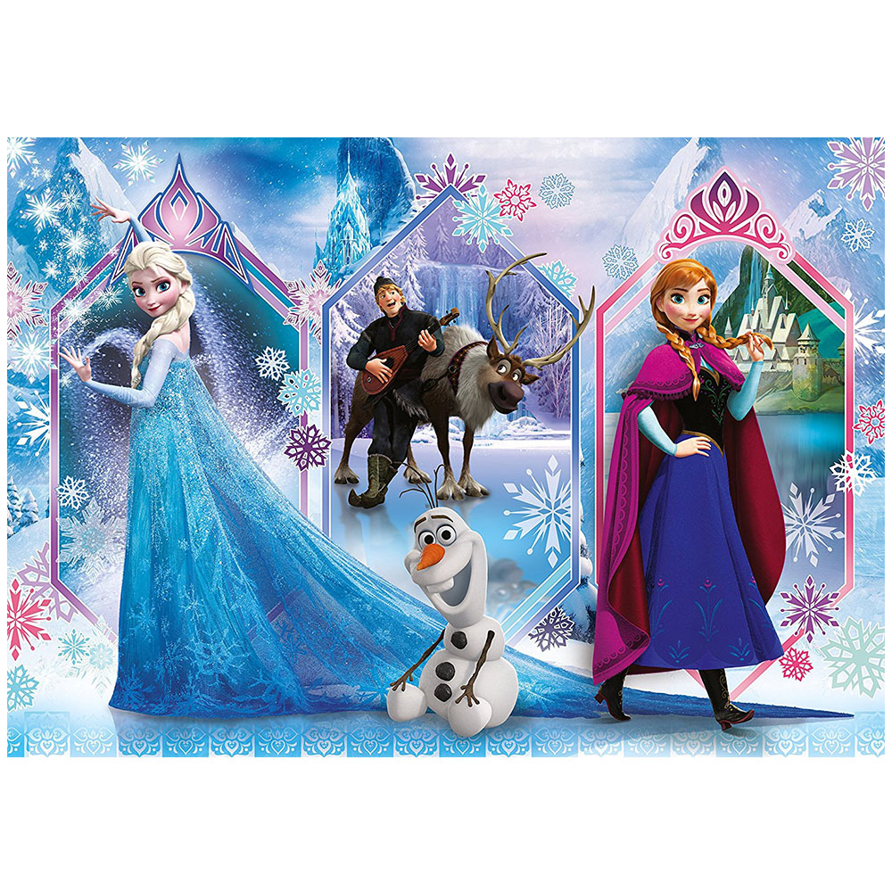 Clementoni Disney Frozen 104 Parça Çocuk Puzzle