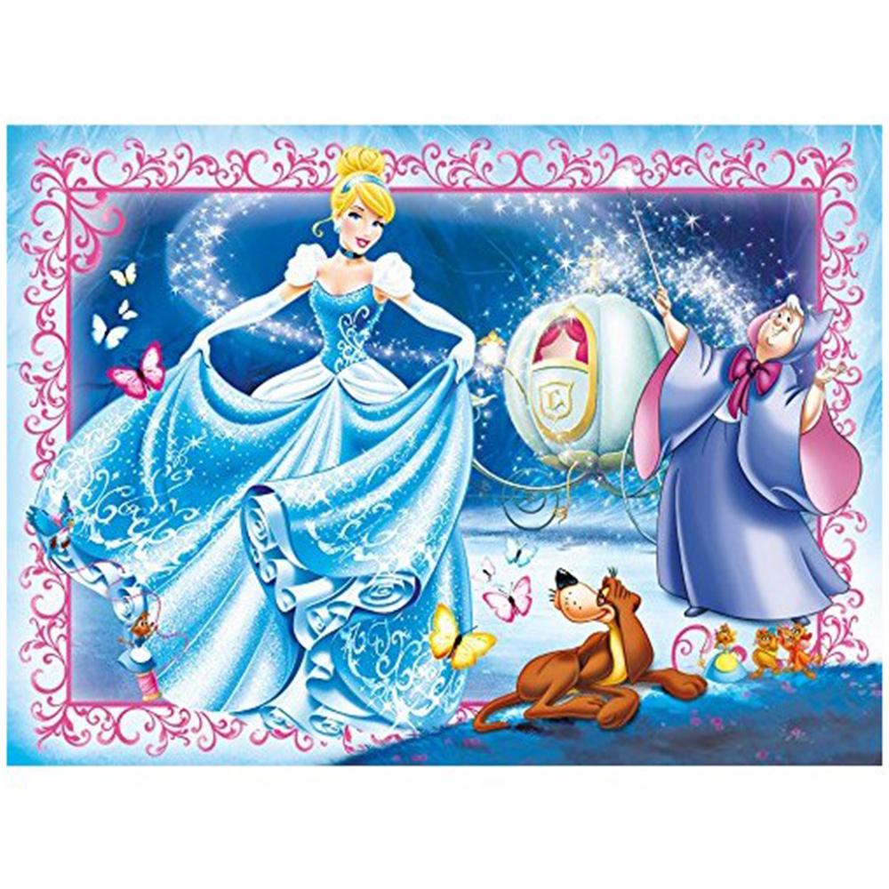 Clementoni 104 Parça Çocuk Puzzle Cinderella 27916