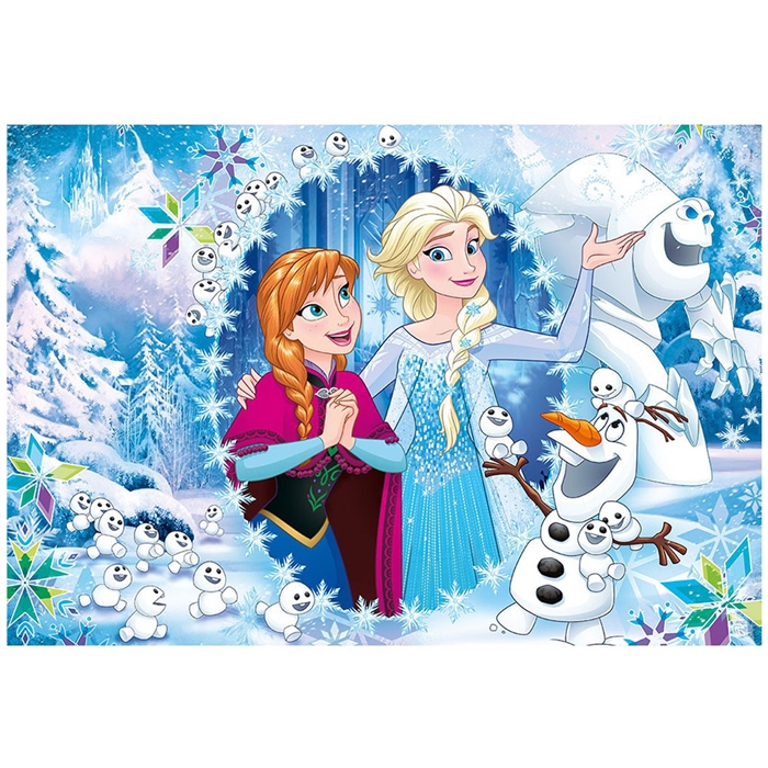 Clementoni Disney Frozen 104 Parça Çocuk Puzzle