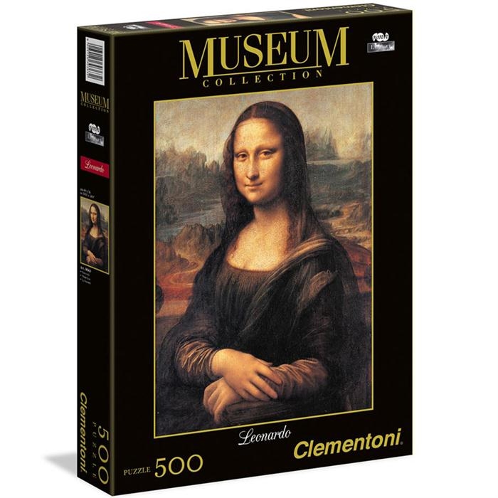 Clementoni 500 Parça Puzzle Leonardo Mona Lisa