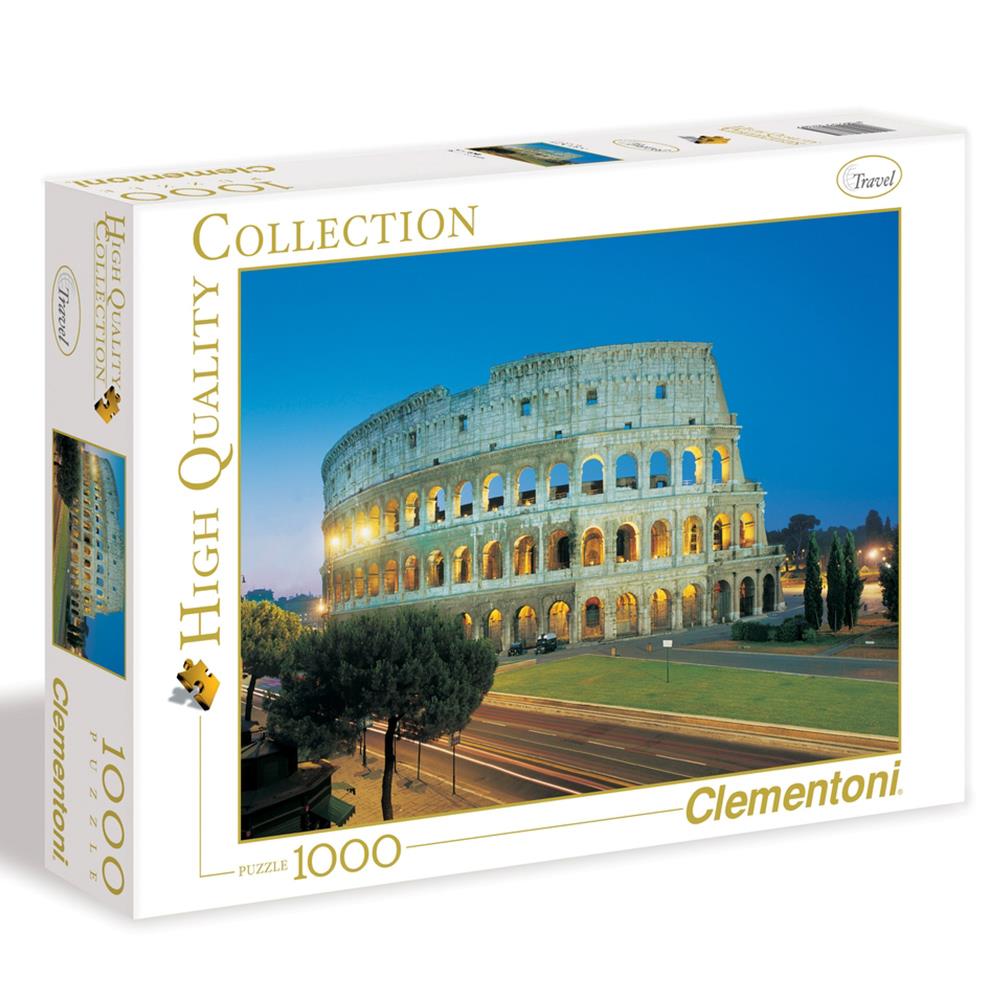 Clementoni 1000 Parça Puzzle Roma - Colesseo