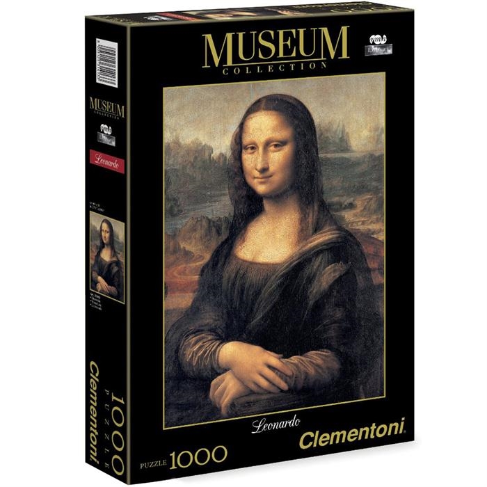 Clementoni 1000 Parça Puzzle Leonardo Mona Lisa