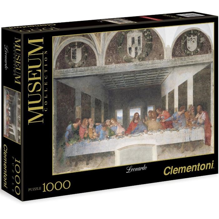 Clementoni 1000 Parça Puzzle Leonardo Cenacolo