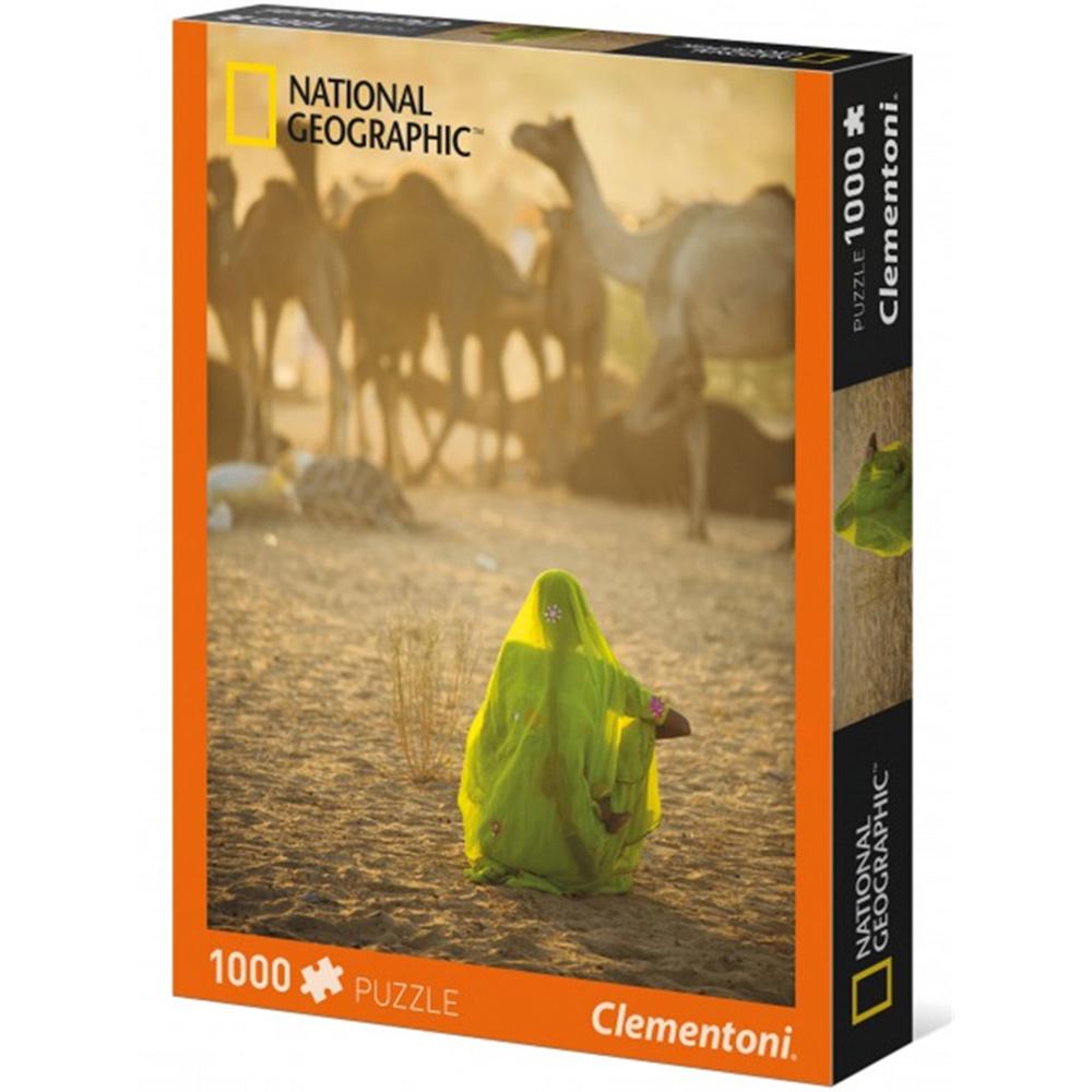 Clementoni 1000 Parça Puzzle Nat Geo Indian Woman