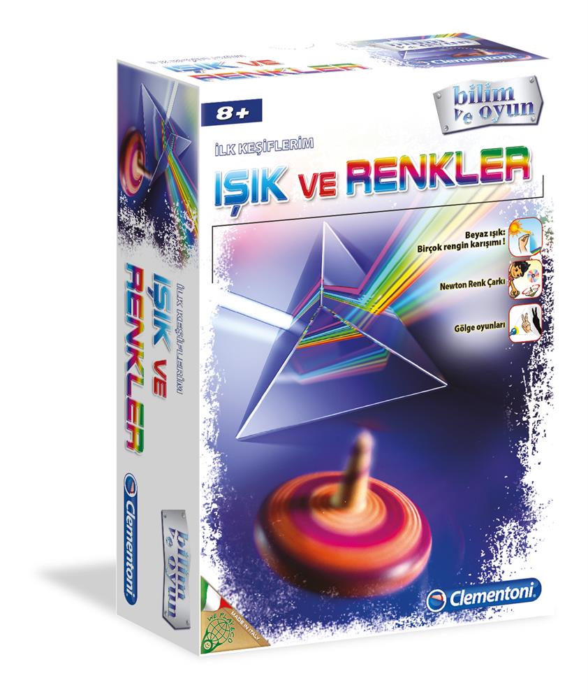 Clementoni İlk Keşiflerim - Işık ve Renkler