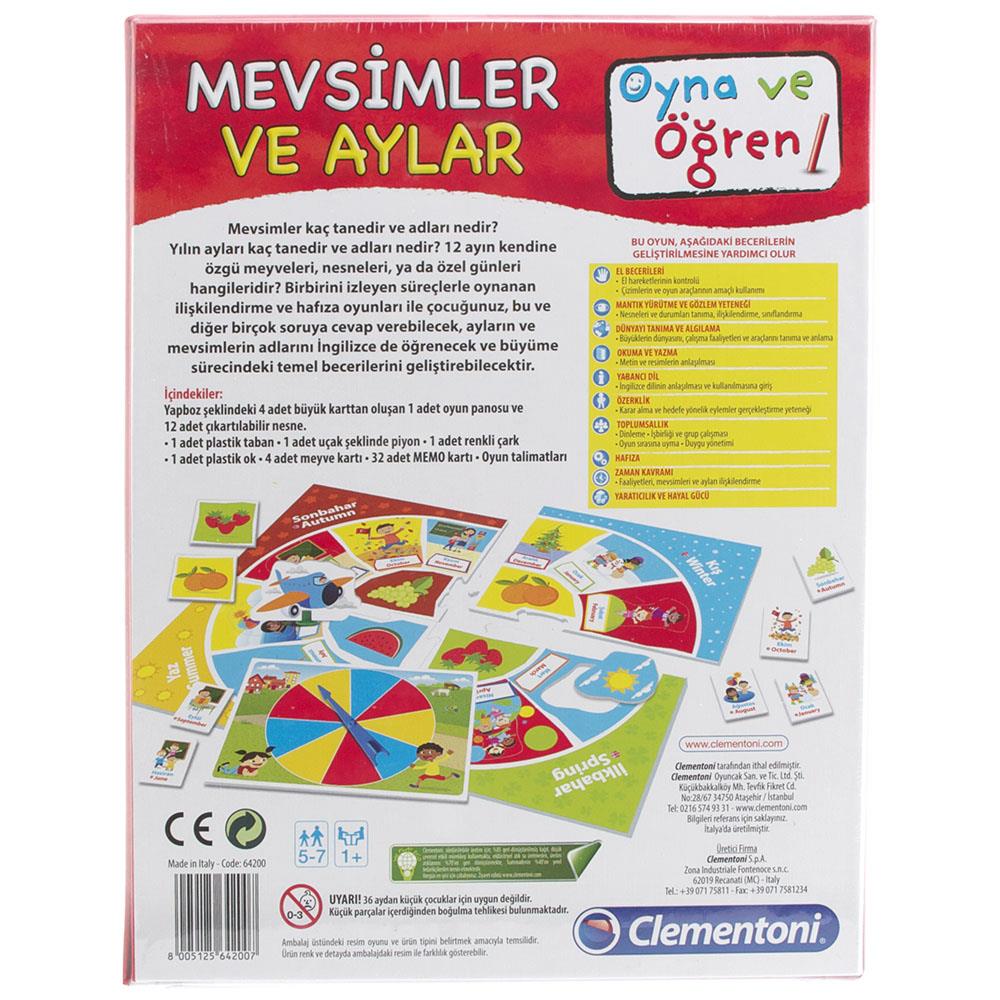 Clementoni Oyna ve Öğren Aylar ve Mevsimler