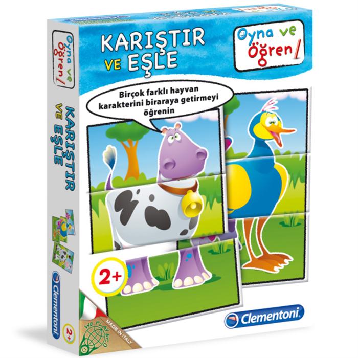 Clementoni Oyna ve Öğren Karıştır ve Eşle