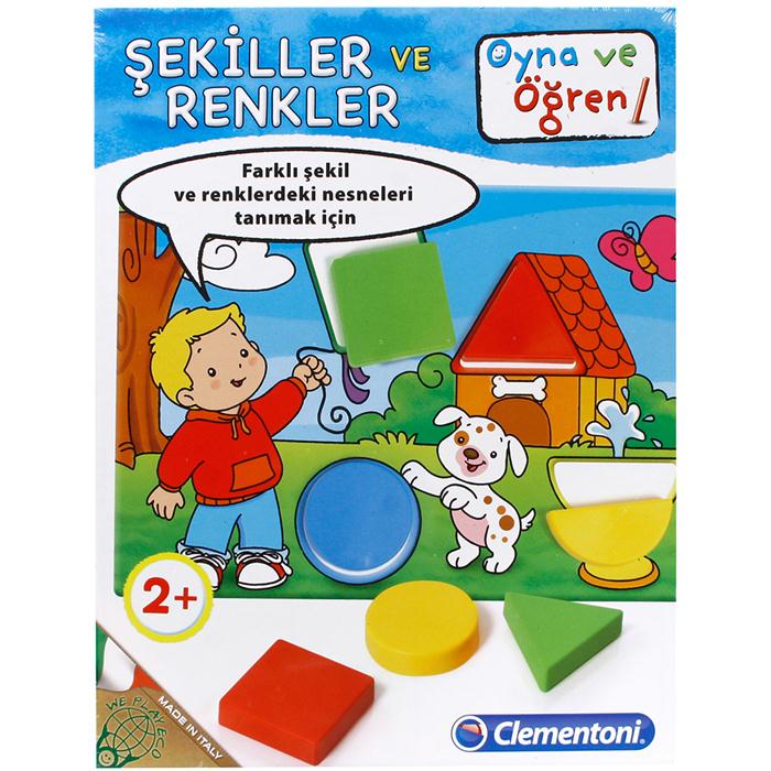 Clementoni Oyna ve Öğren Şekiller ve Renkler
