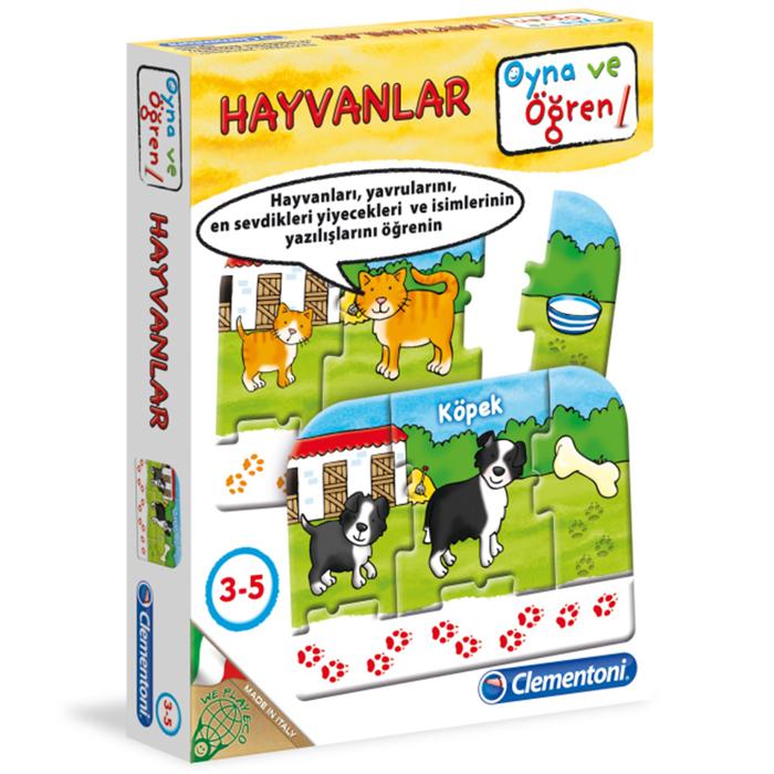 Clementoni Oyna ve Öğren Hayvanlar