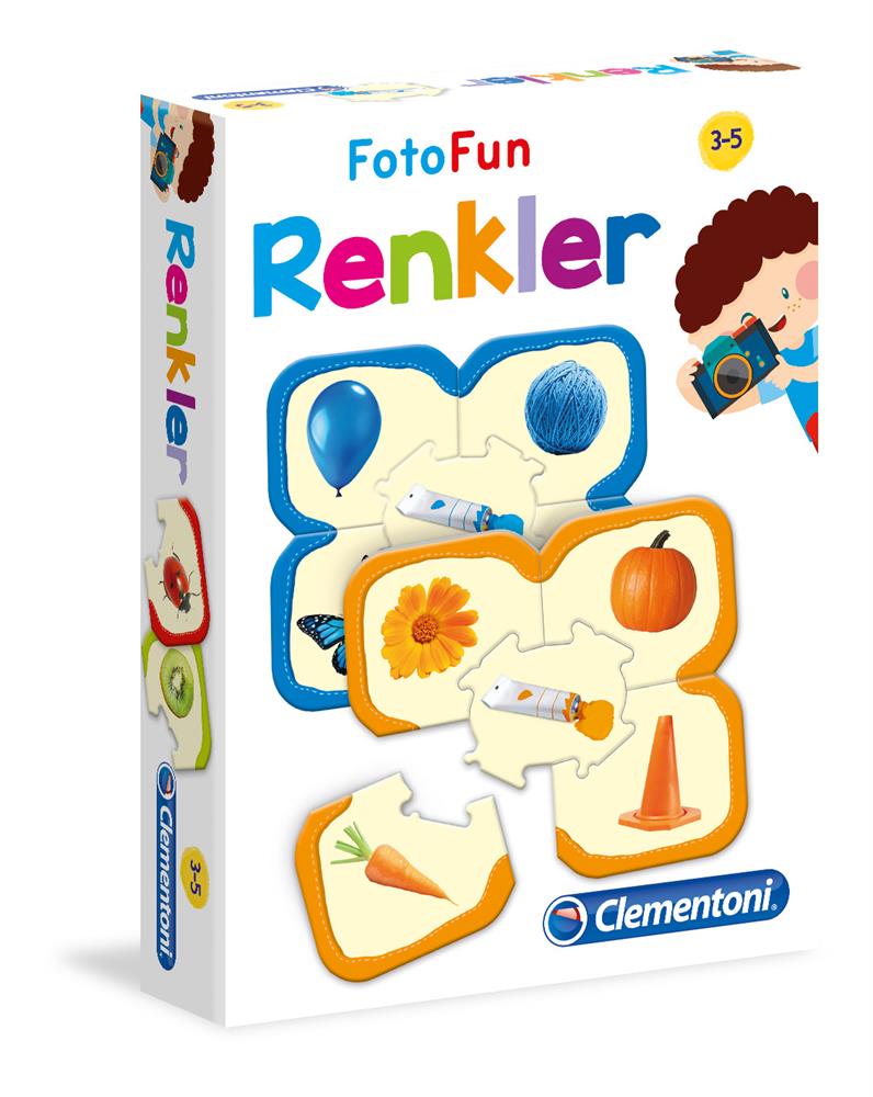 Clementoni Oyna ve Öğren Foto Fun Renkler