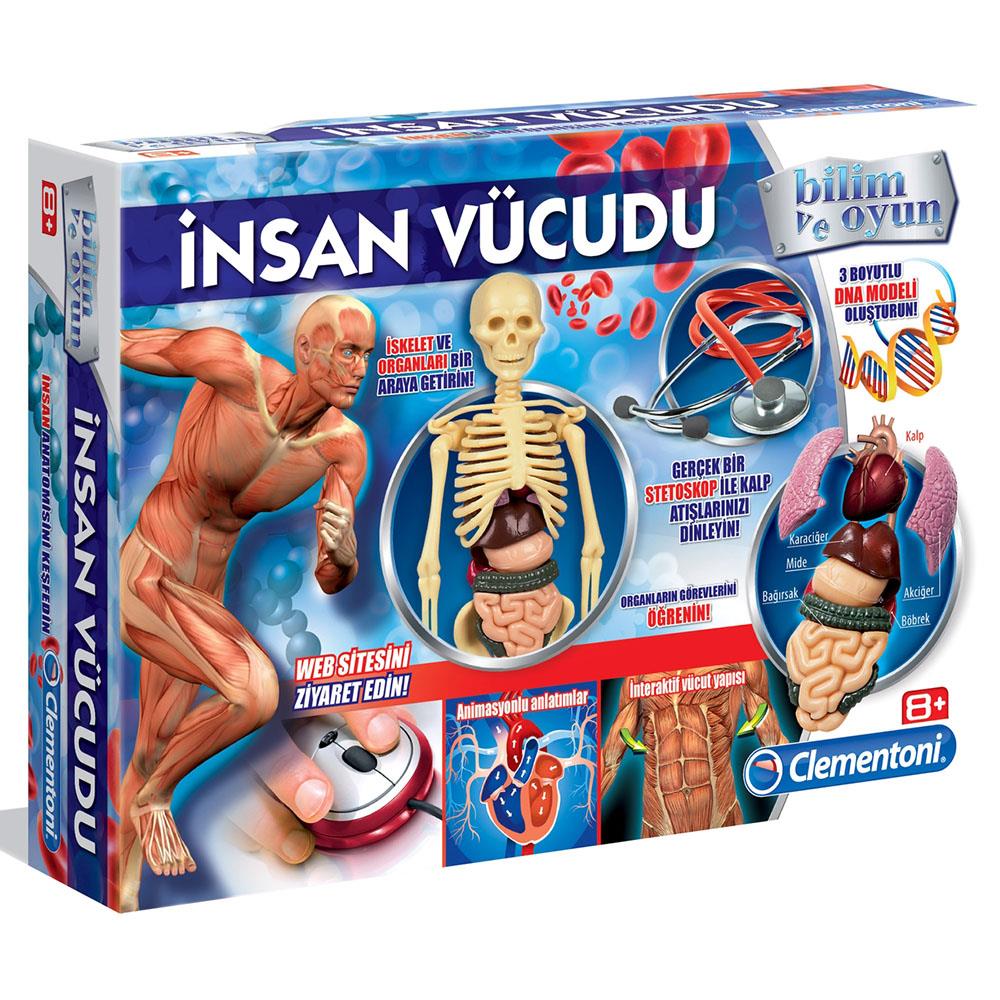 Clementoni Deney Seti İnsan Vücudu