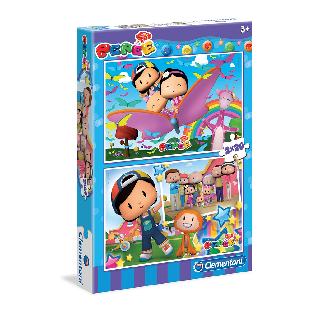 Pepee 2x20 Parça Çocuk Puzzle