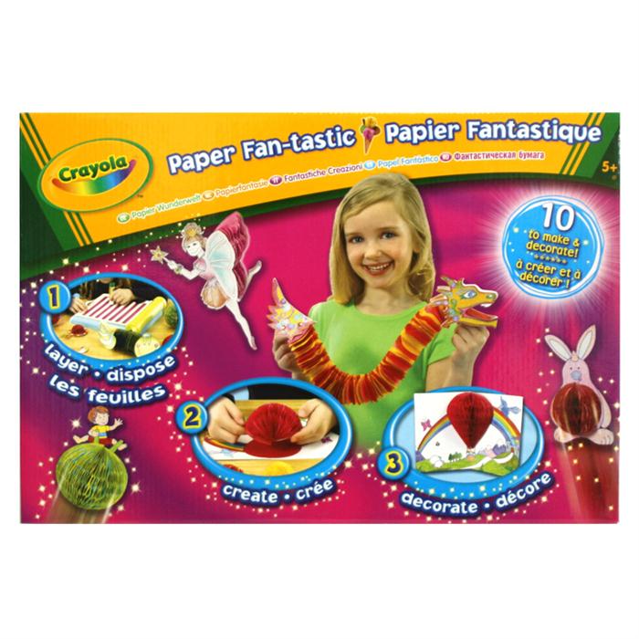 Crayola Fantastik Kağıt Aktivite Seti
